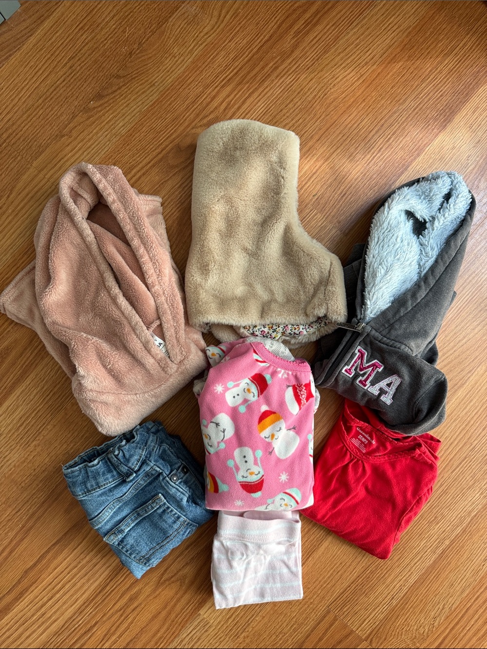 💰BOGO FREE 7 Pc 3T Girls’ Cold Weather Clothing Lot Bundle